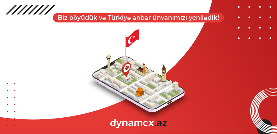 Biz böyüdük və Türkiyə anbar ünvanımızı yenilədik!