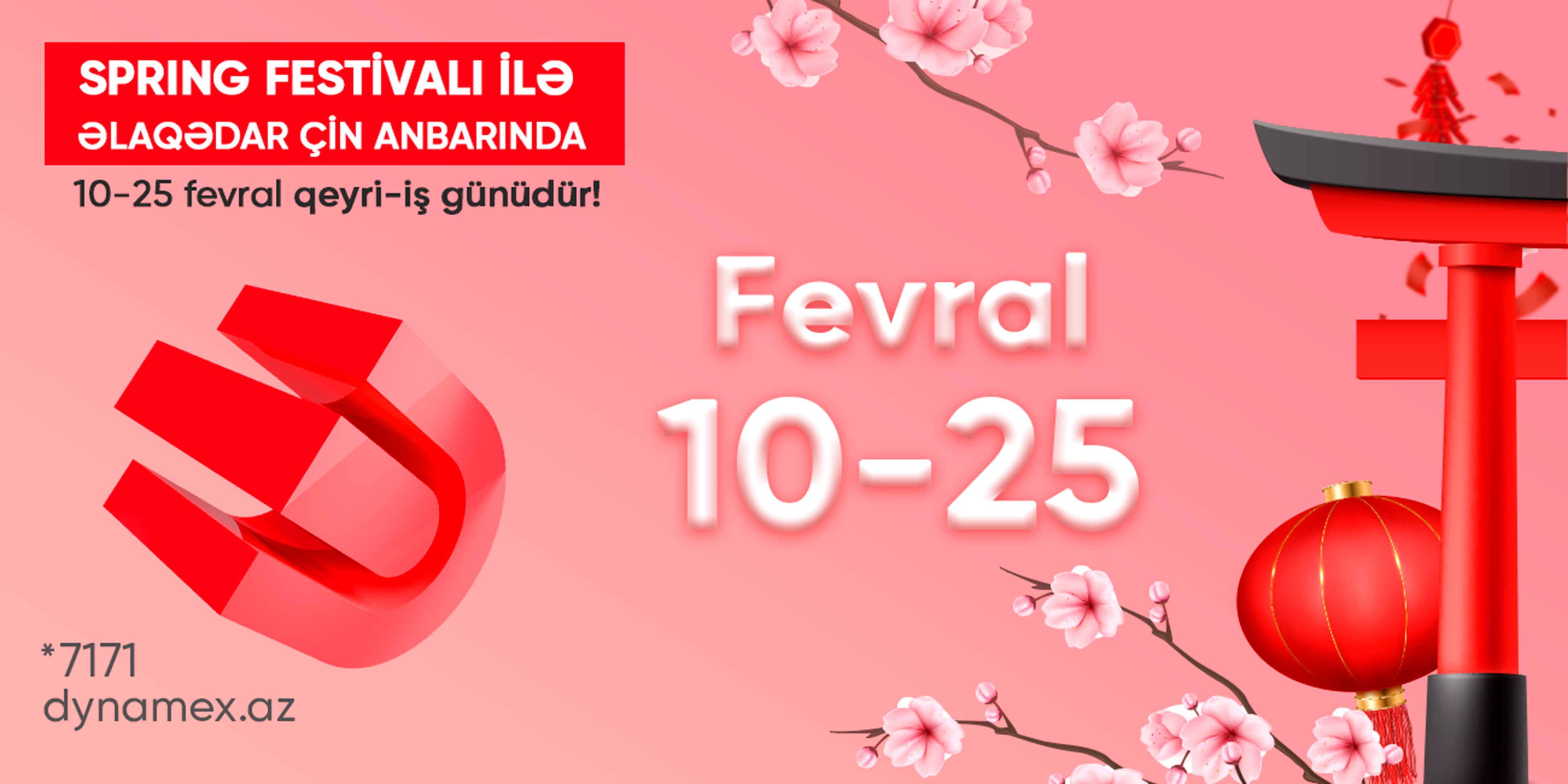 Çində Spring Festival səbəbilə anbarın iş qrafikində dəyişiklik