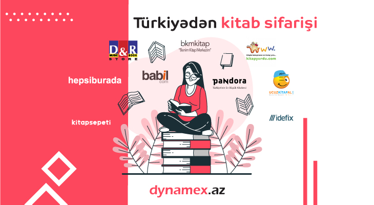 Sites where you can order books from Turkey!