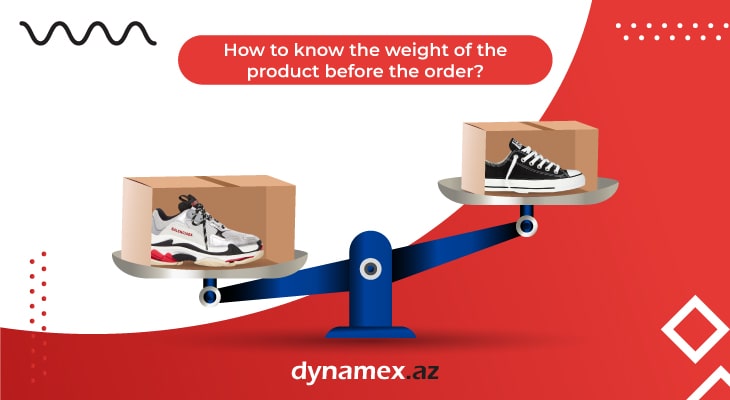 How to know the weight of the product before the order?